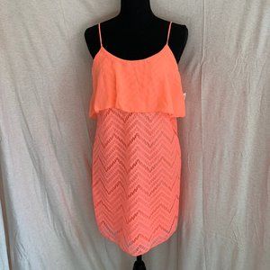 Coral Summer Dress - WITH TAGS